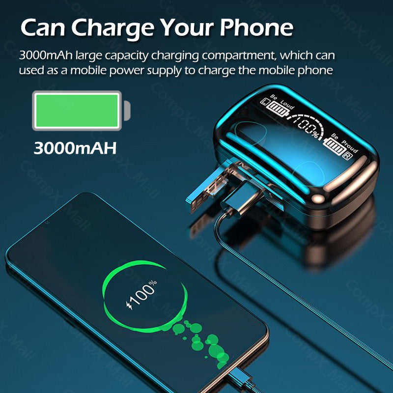 AUTHENTIC BLUETOOTH 5.1 EARPHONE PLUS FREE ANDROID PEN