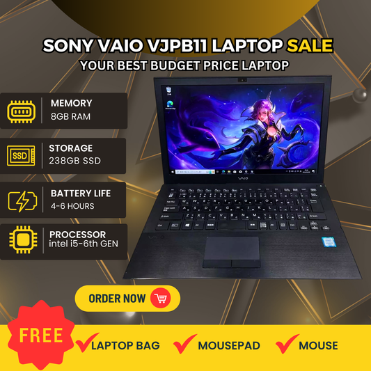 SONY VAIO VJPB11 INTEL CORE i5 - 6TH GEN W/ FREEBIES