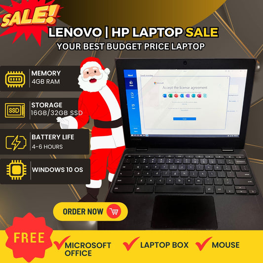 Early Christmas Sale – Premium Lenovo/HP with Windows OS & Microsoft Office!